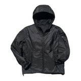 Padded nylon logo jacket