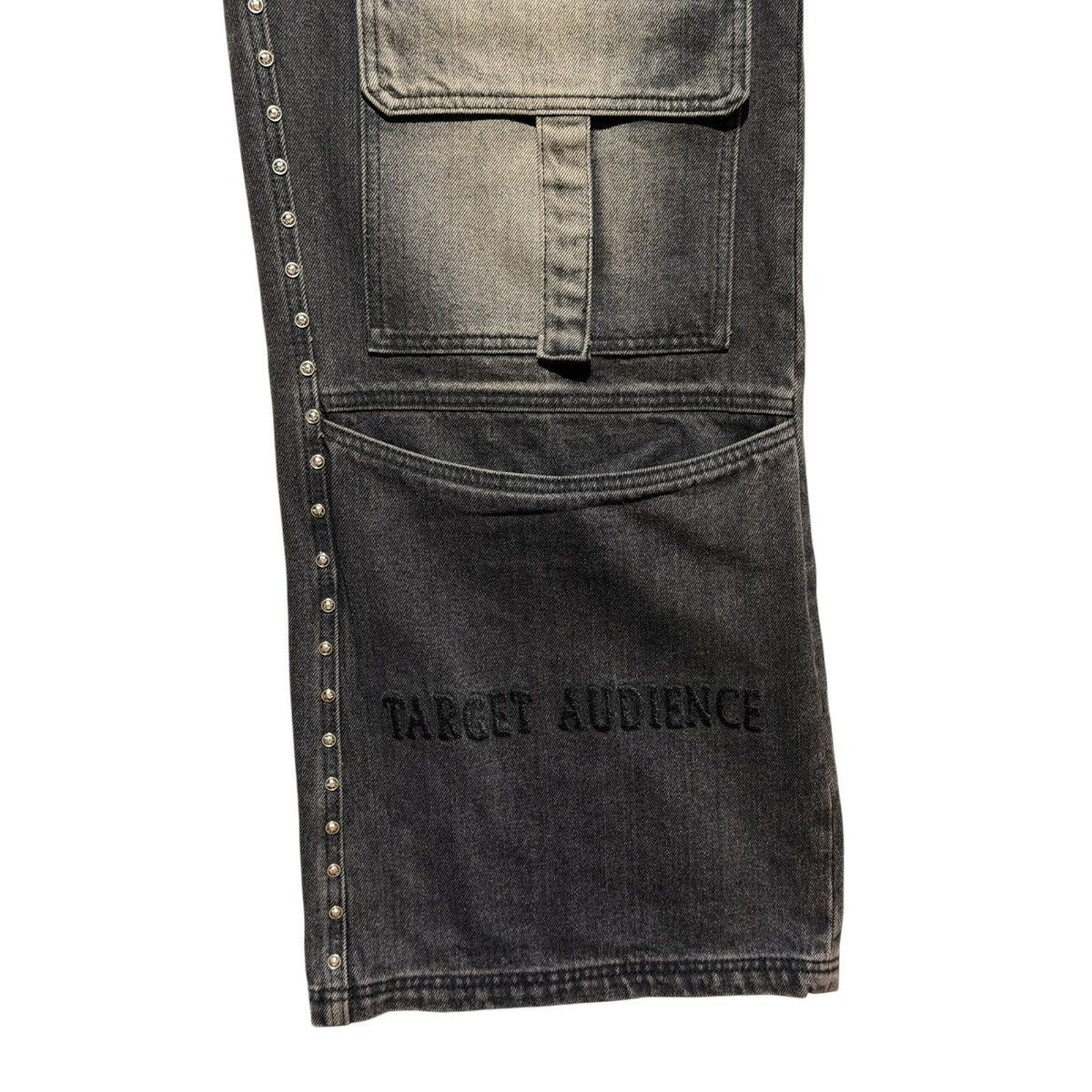 Baggy wide leg denim
