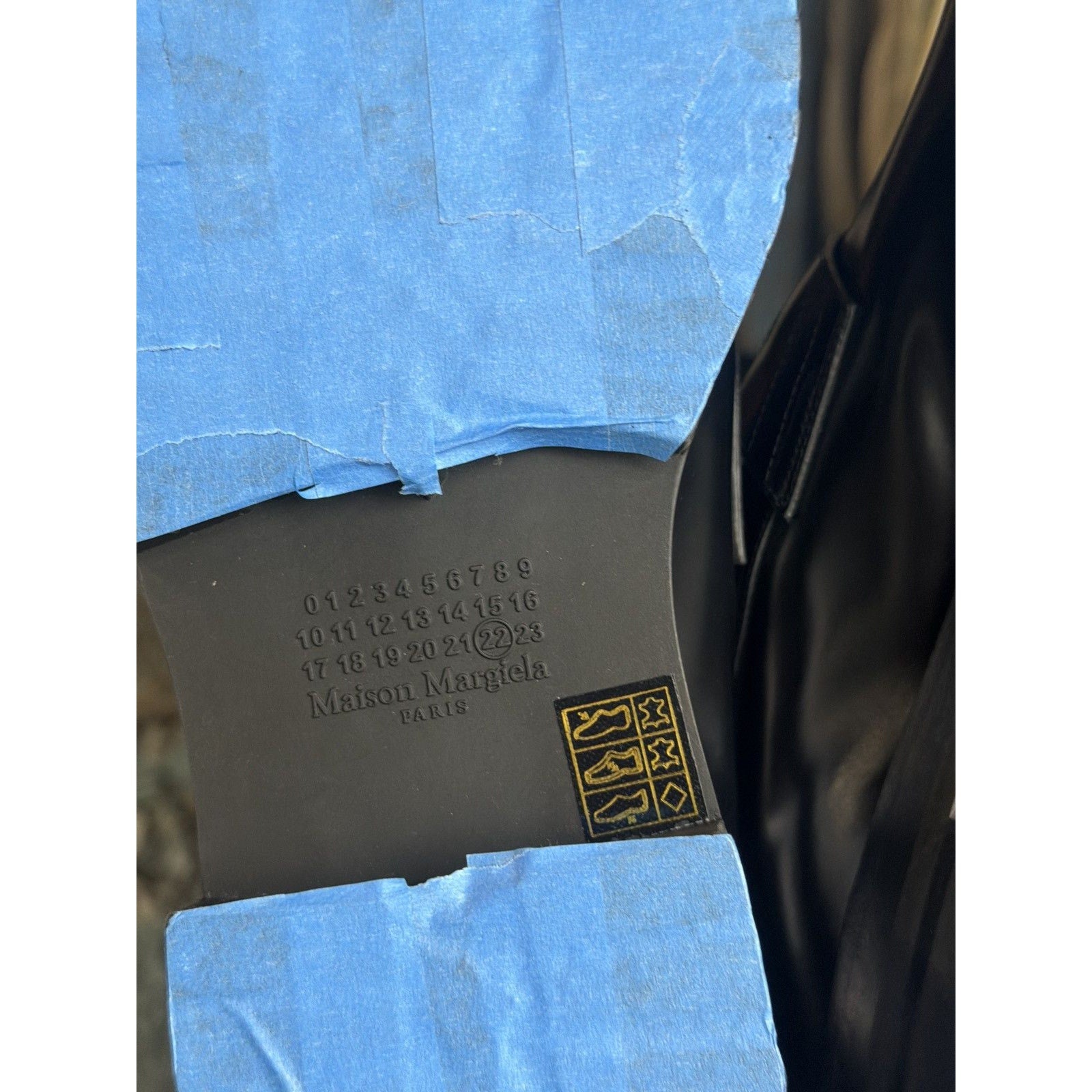 Classic tabi leather slip on loafer