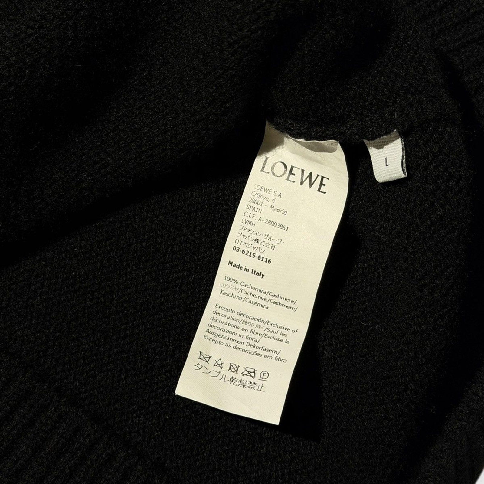 Cashmere polo