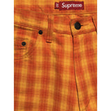 Plaid baggy shorts