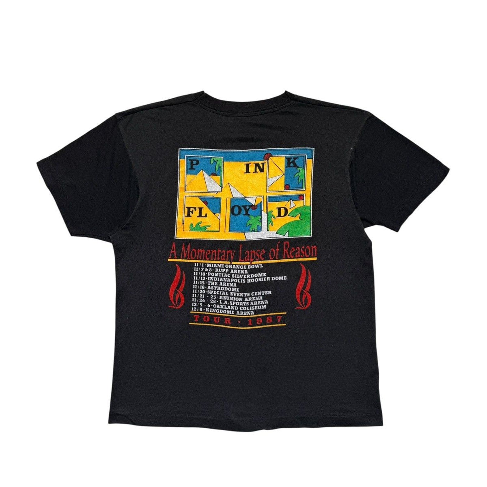 Pink floyd 1987 momentary lapse of reason tee