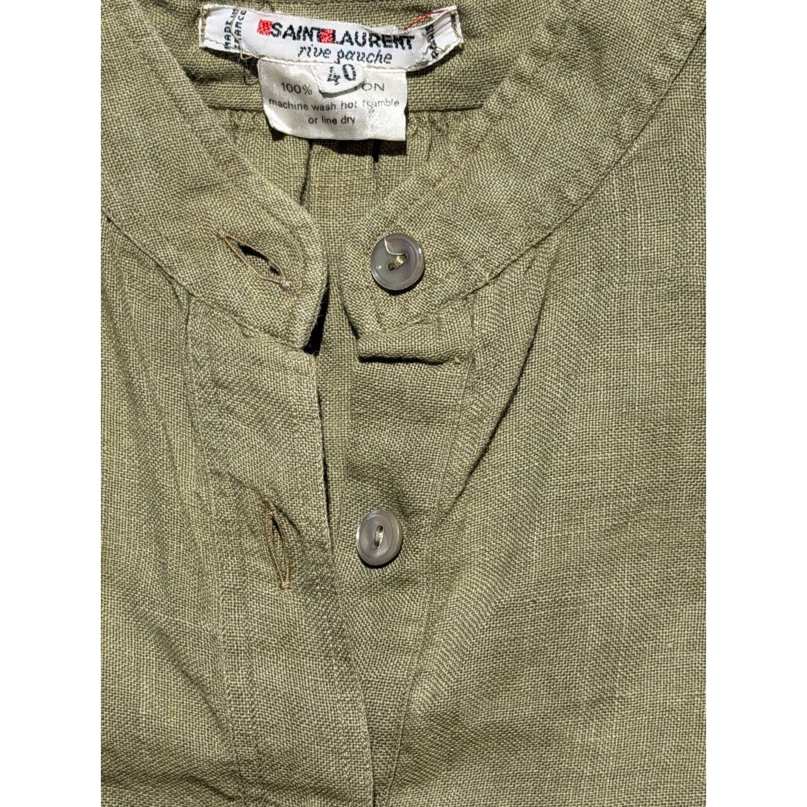 Rive gauche henley button down
