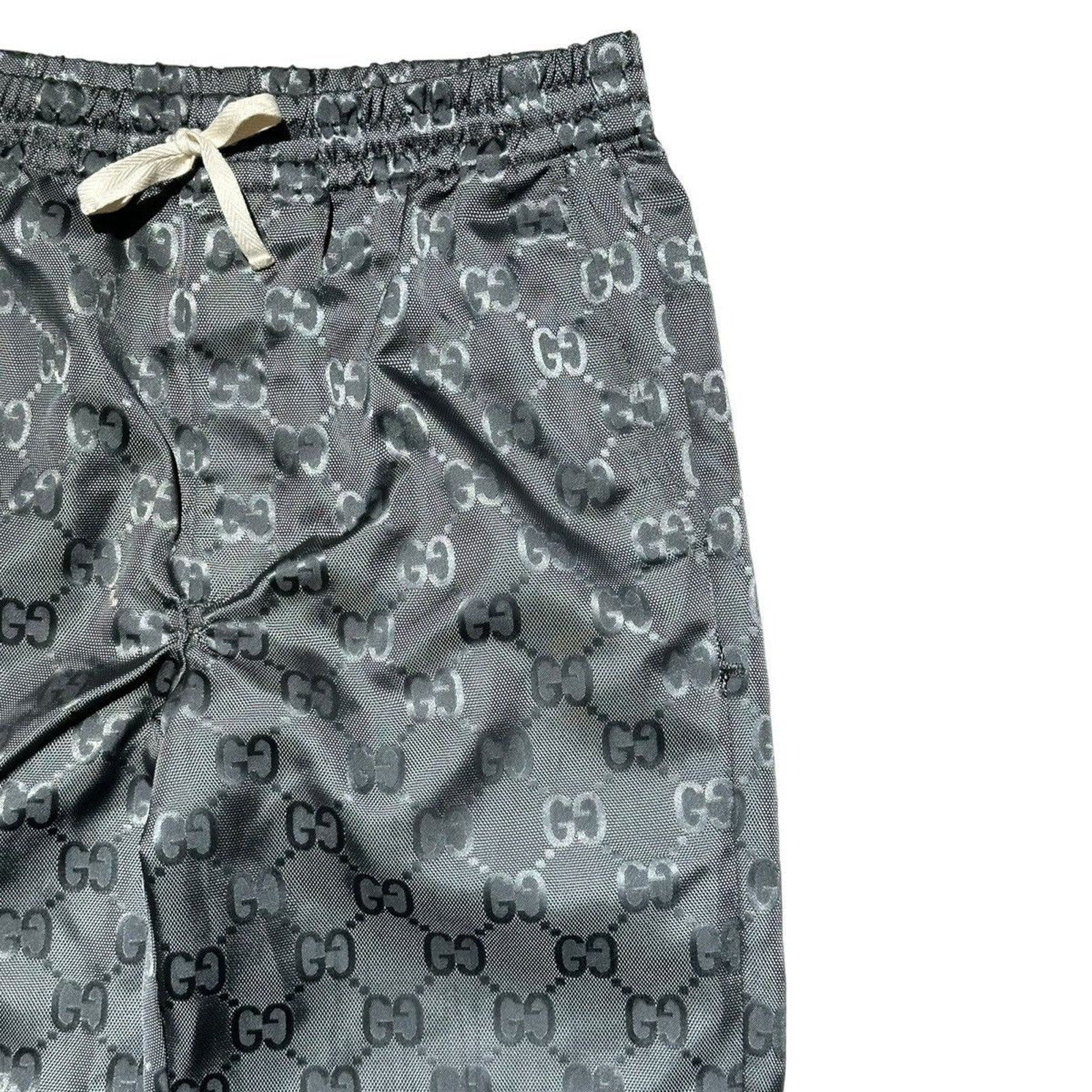 Adjustable Monogram logo jacquard pants