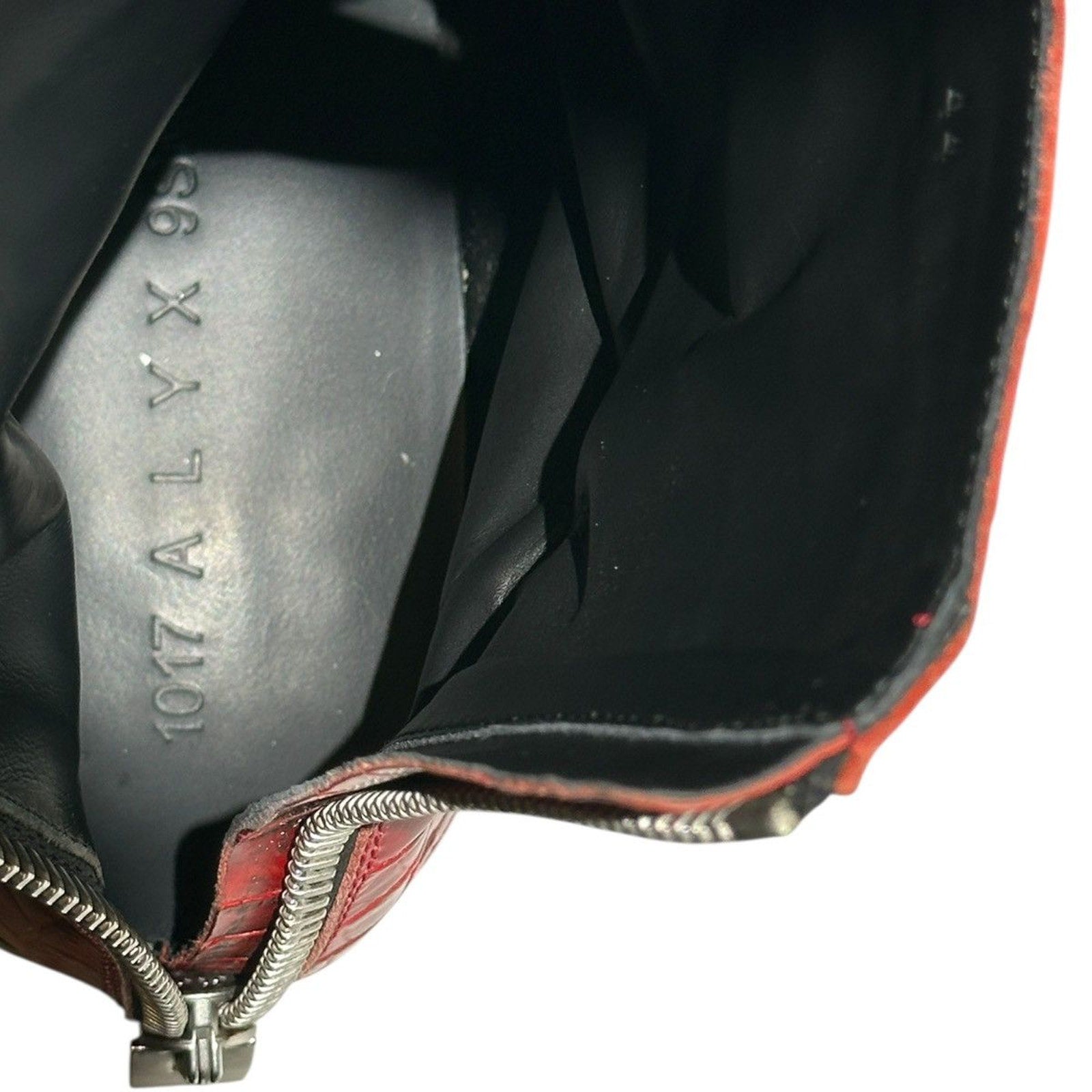 Croc Skin Zip Boot