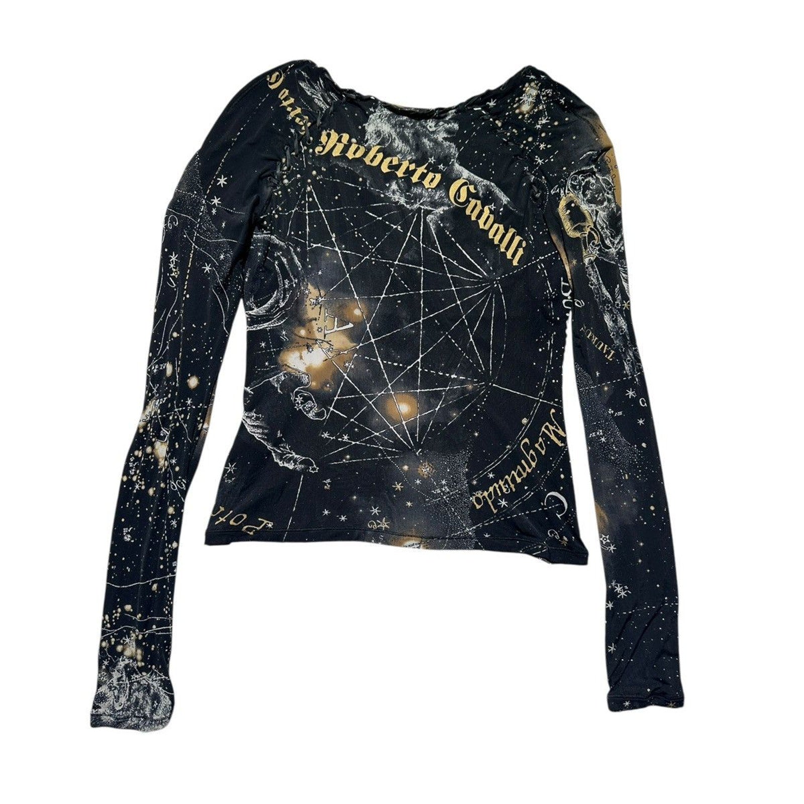 2003 Astrology lace up long sleeve
