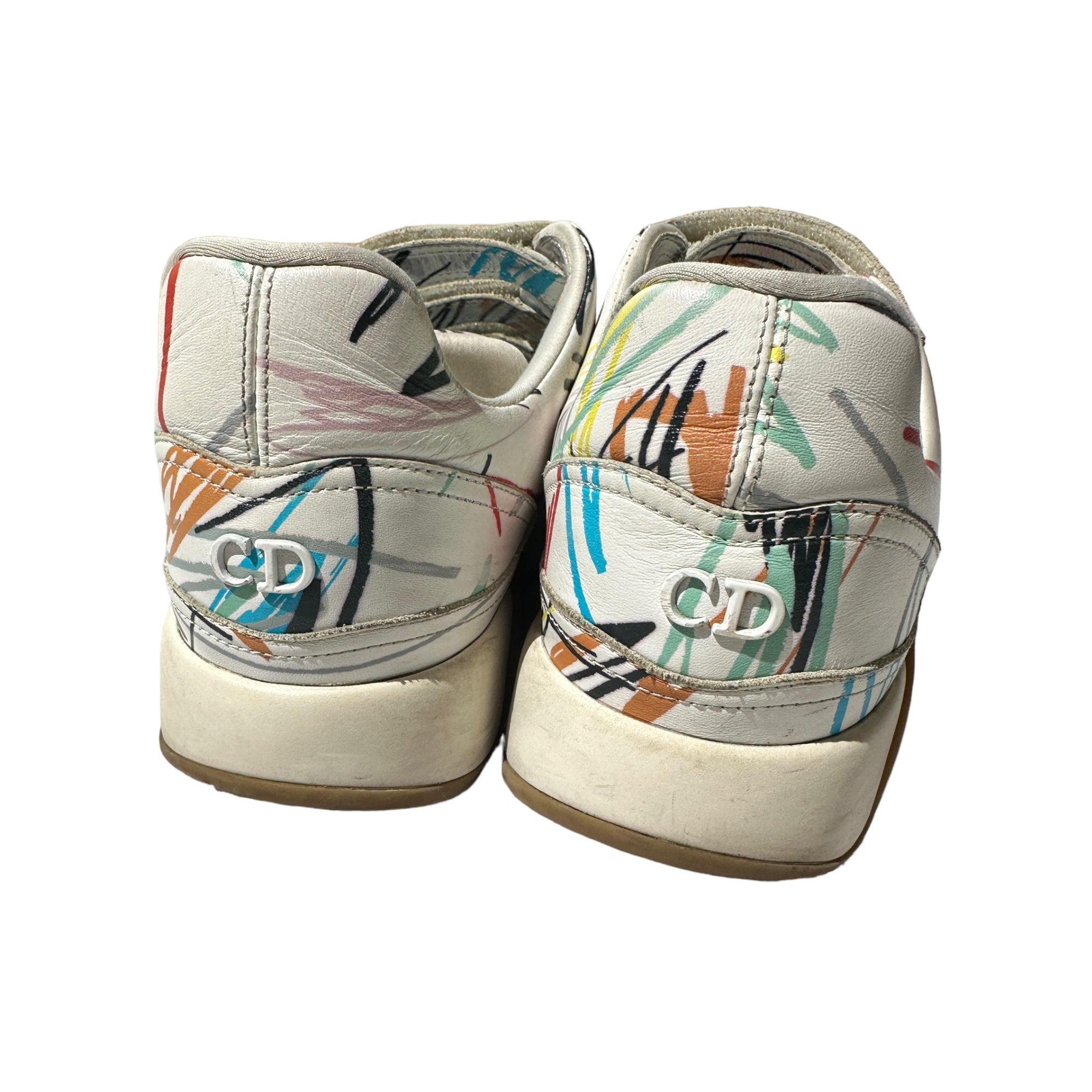 Runway scribble sneaker