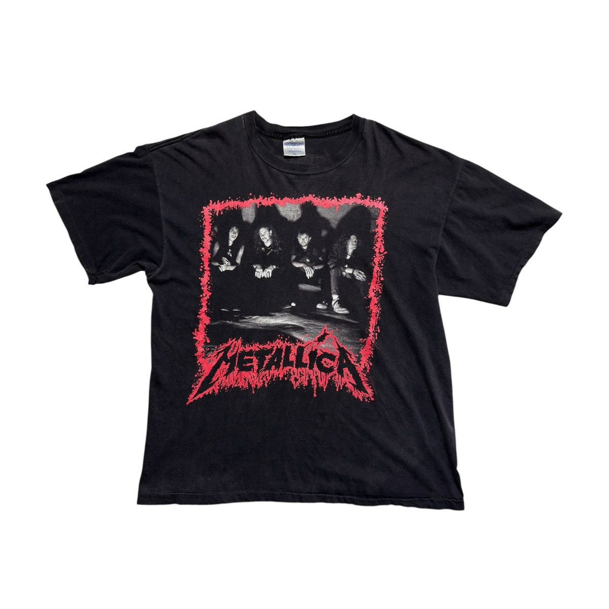 Metallica 1990 europe tour tee