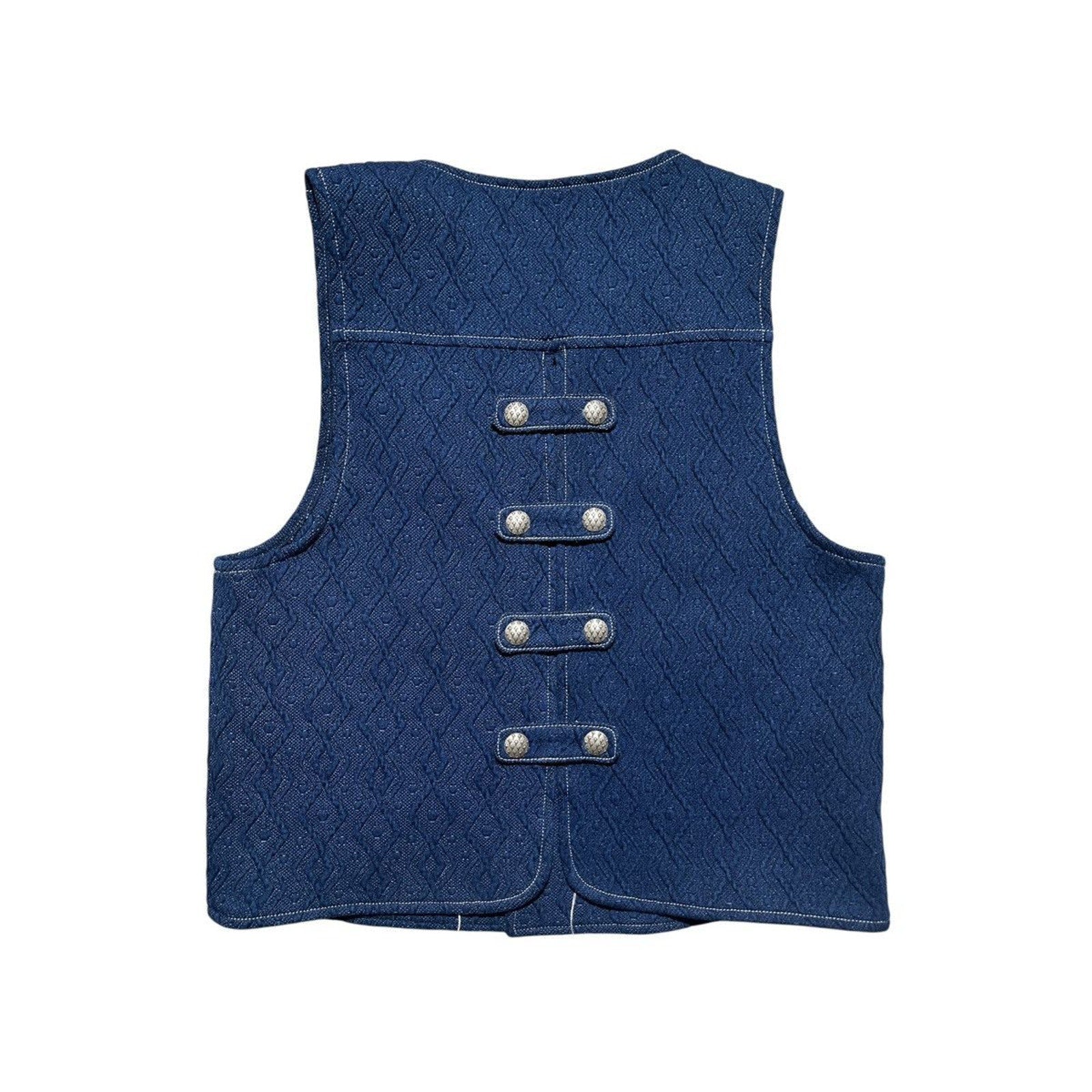 Tribal quilted vest