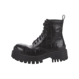 Croc embossed Strike boot