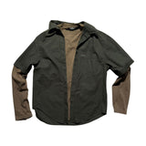 Trompe loeil layered button down