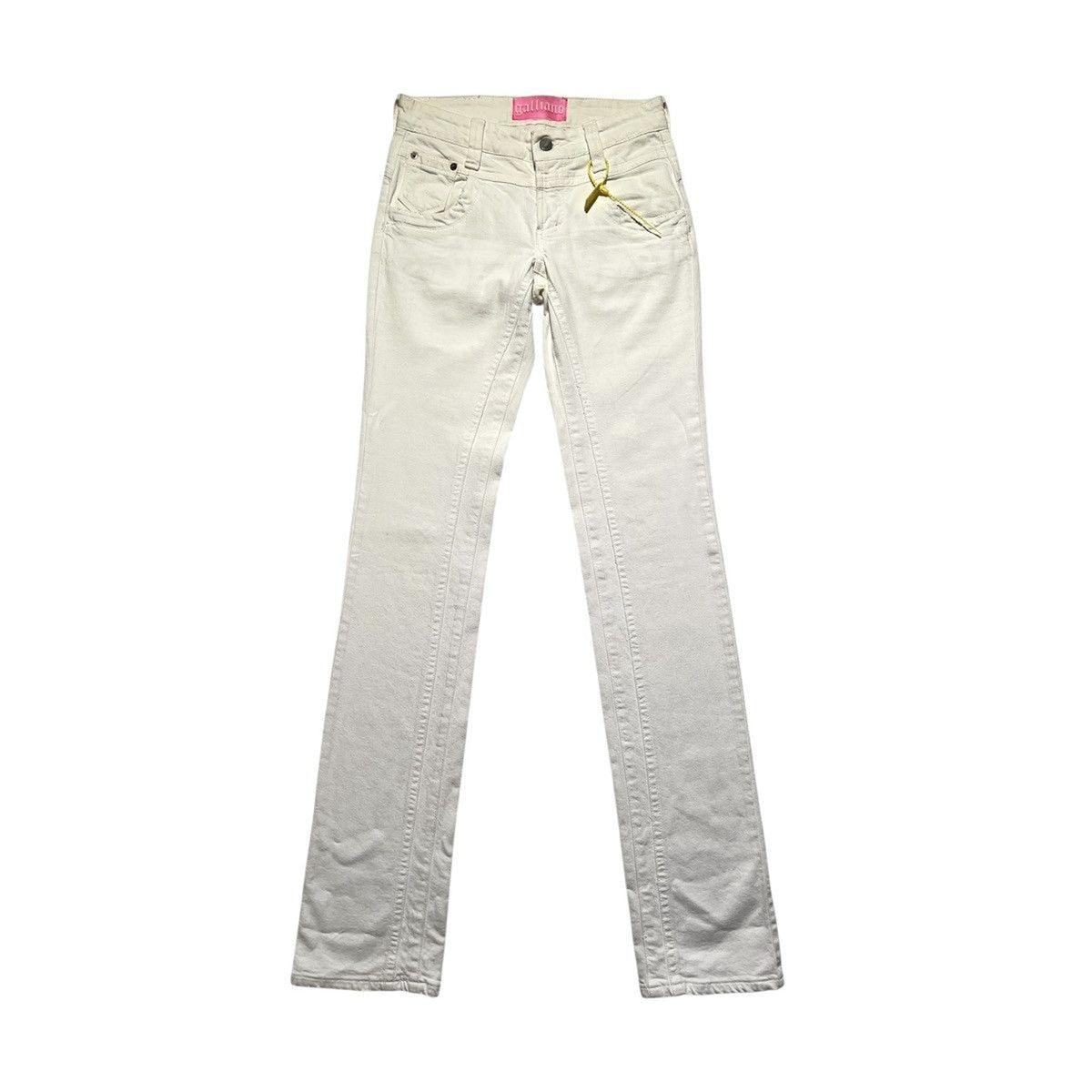 Vintage rhinestone logo denim