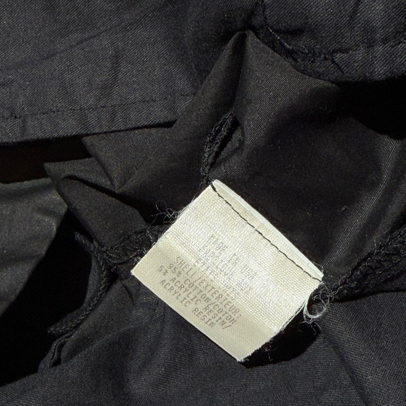 Archive waxed coated shorts