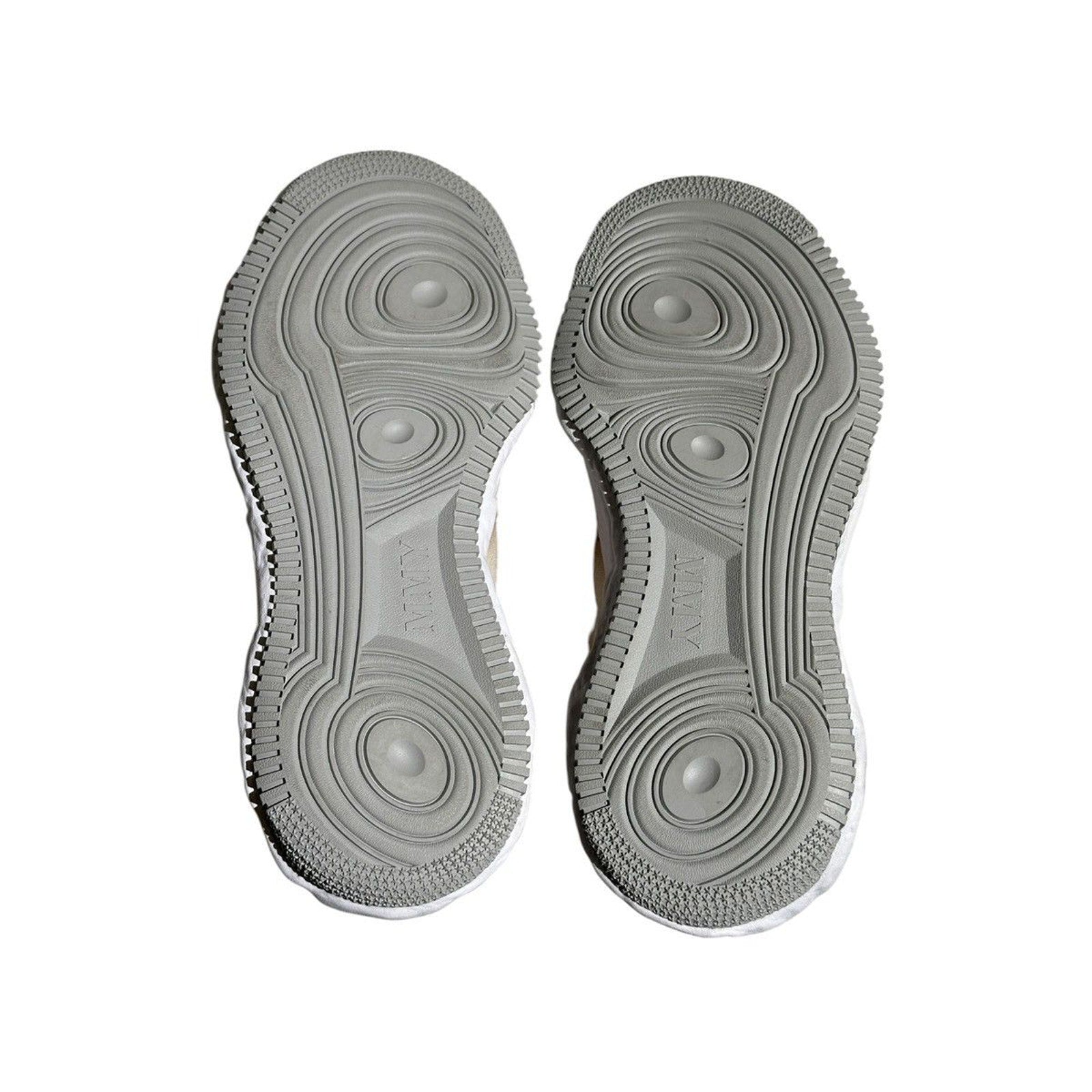 Melted sole Wayne washed canvas sneaker
