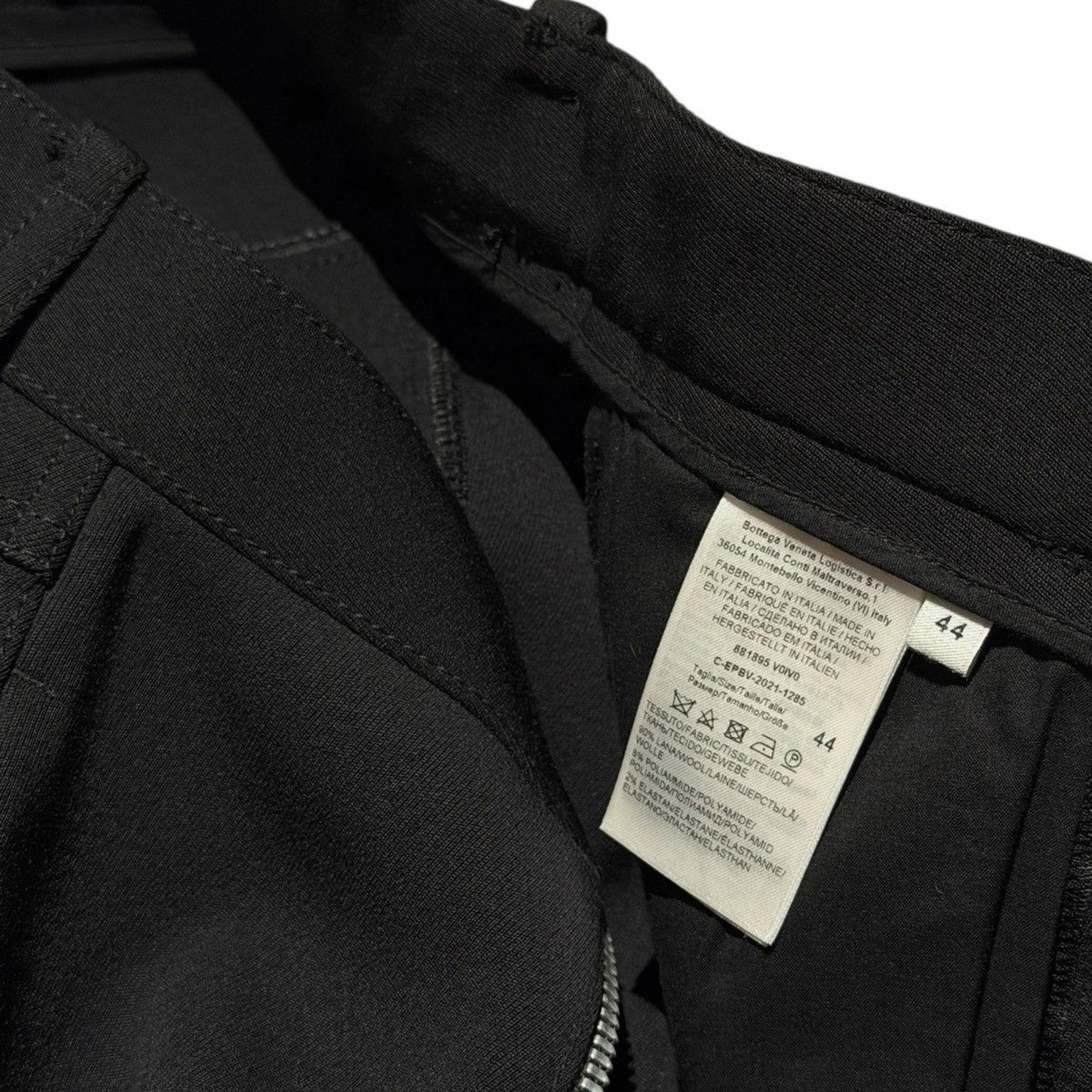 Double zip calvary trouser