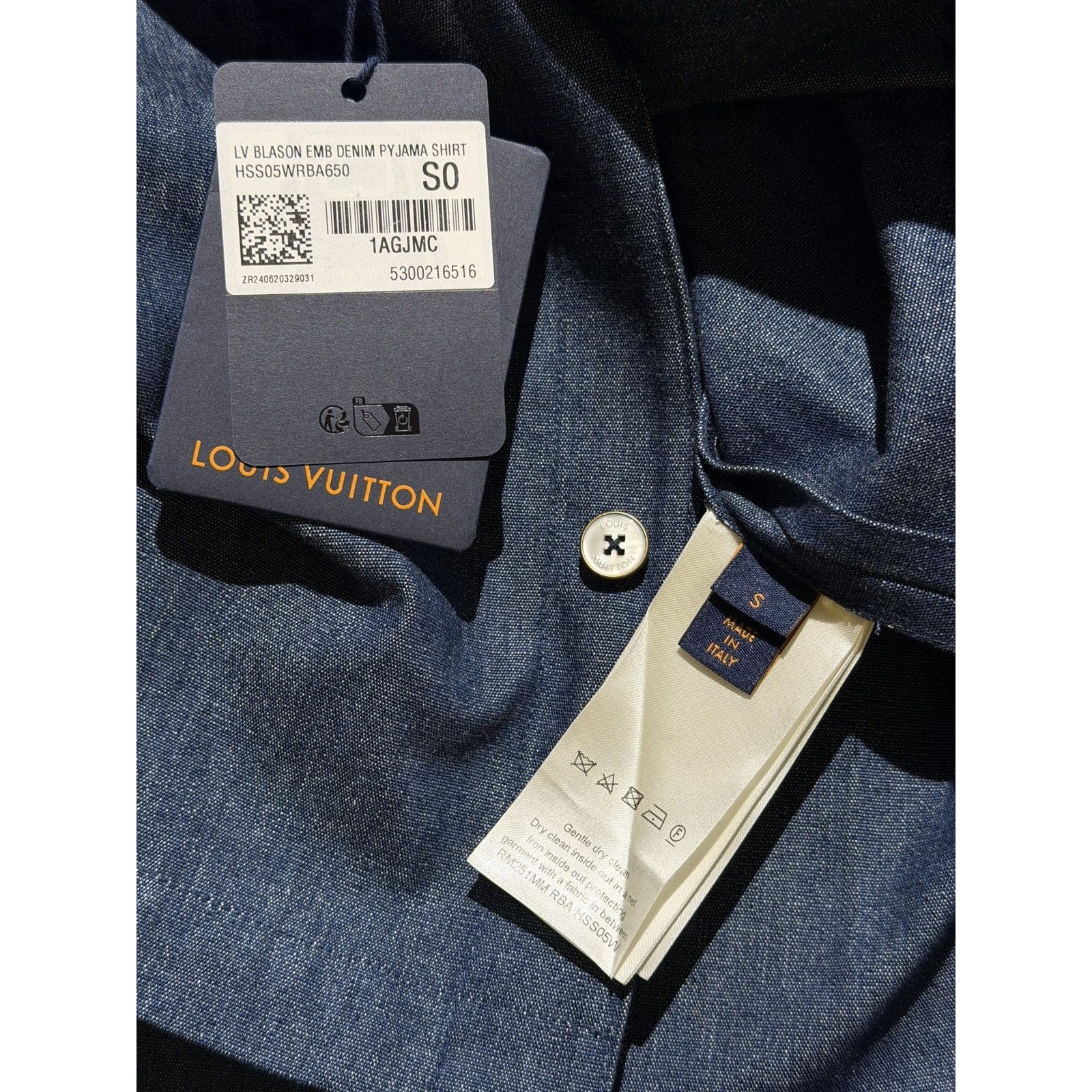 Blason crystal embellished shirt