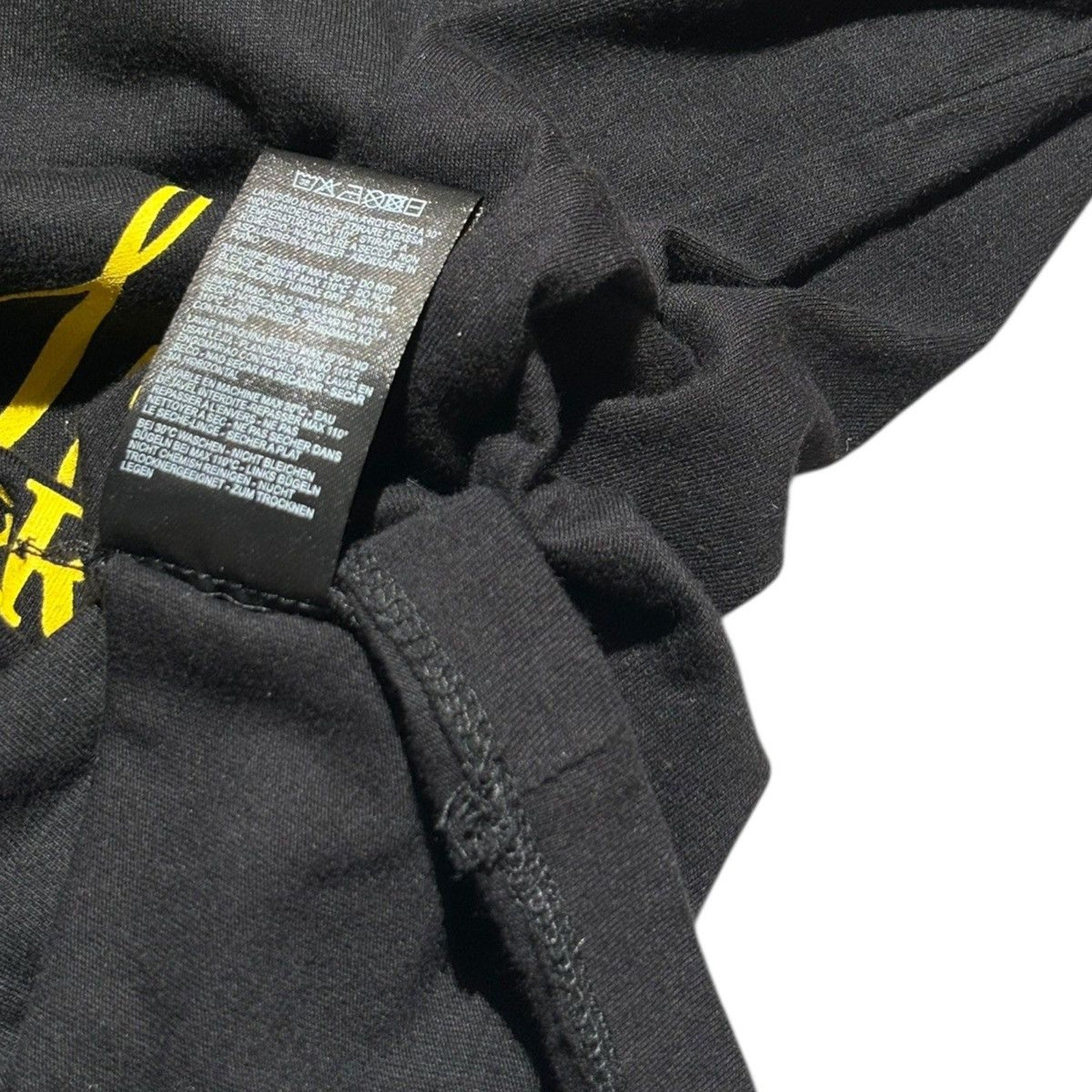 Oversized burn the house down graphic tee