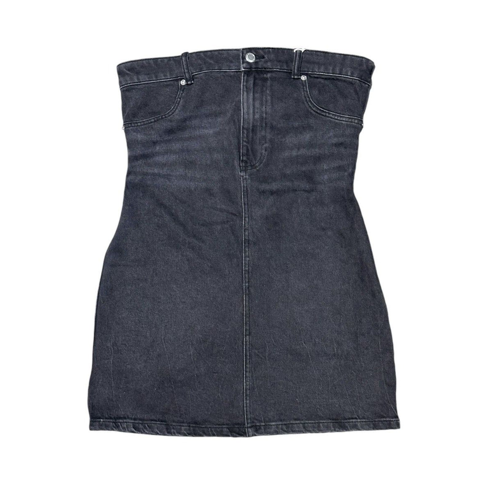 Denim bodycon minidress