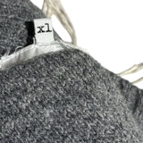 Distressed argyle knit cut out vest