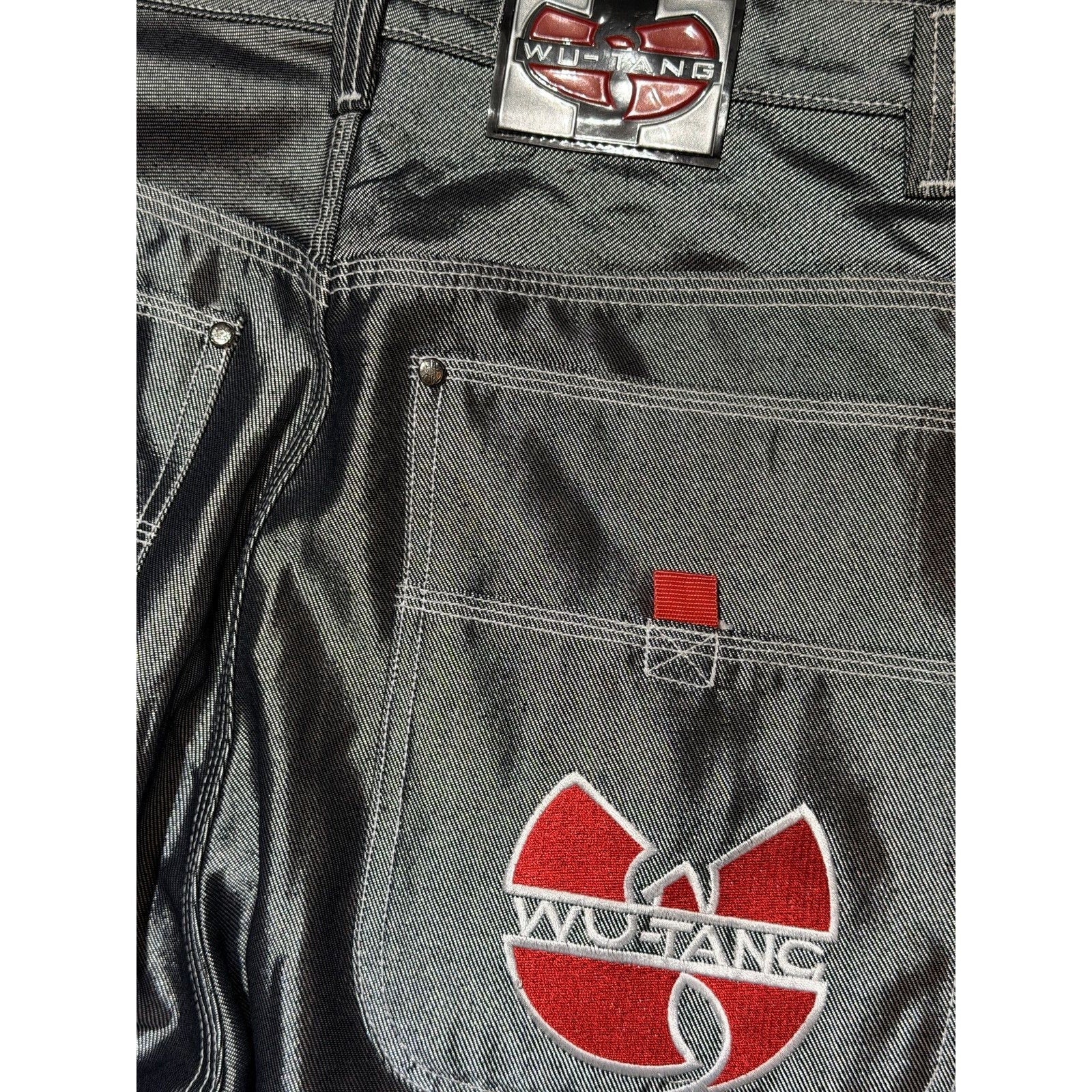 Wu wear logo denim