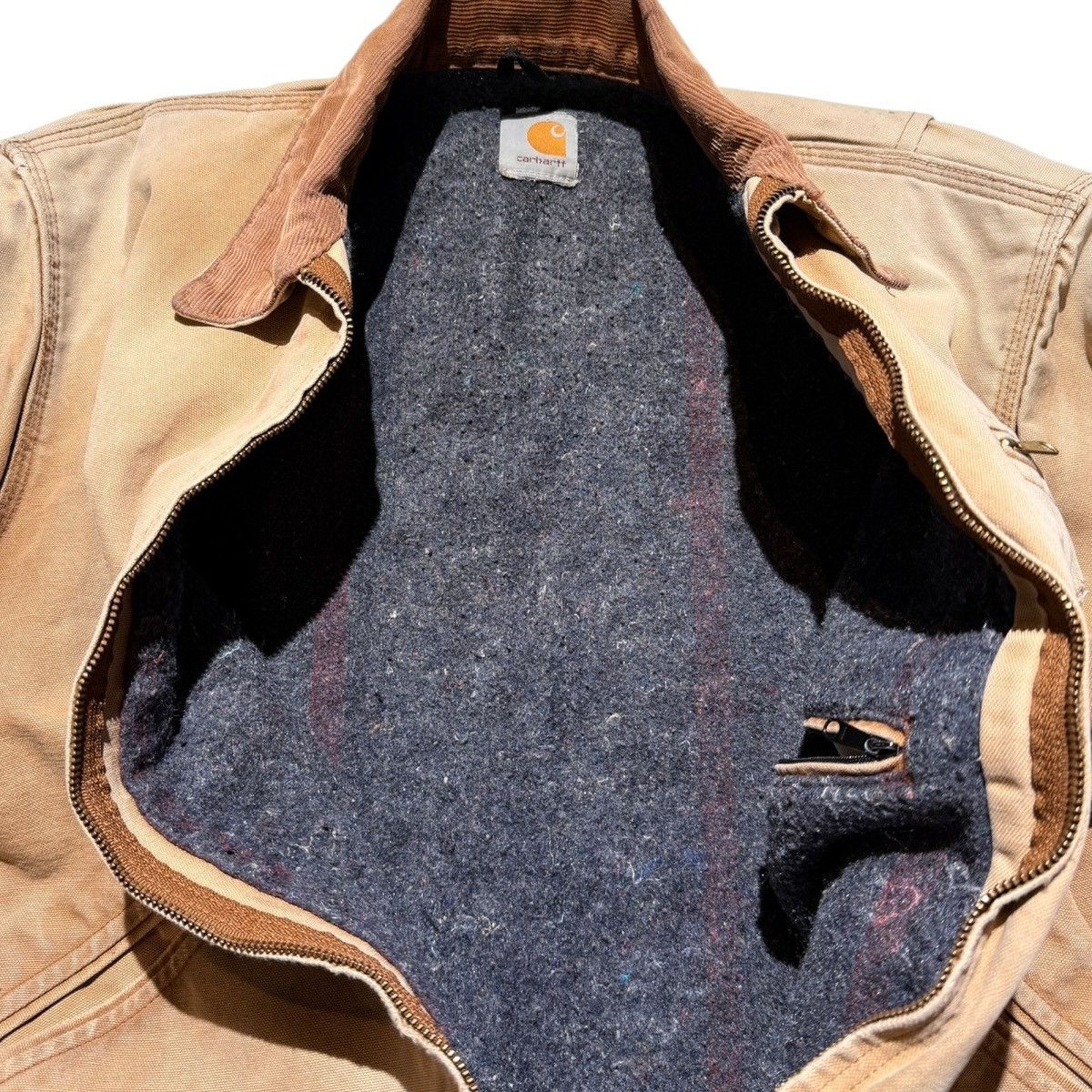 Vintage Detroit trucker workwear jacket