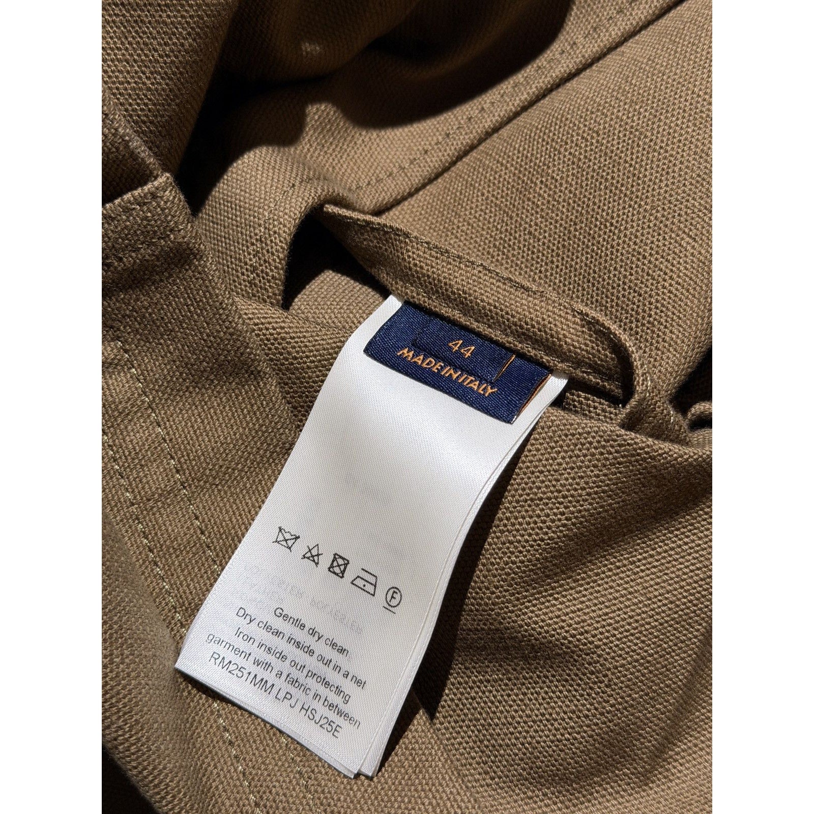 Workwear tailored canvas jacket