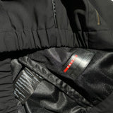 2008 paneled hooded zip up nylon jacket