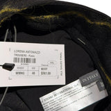Wool mohair striped trouser