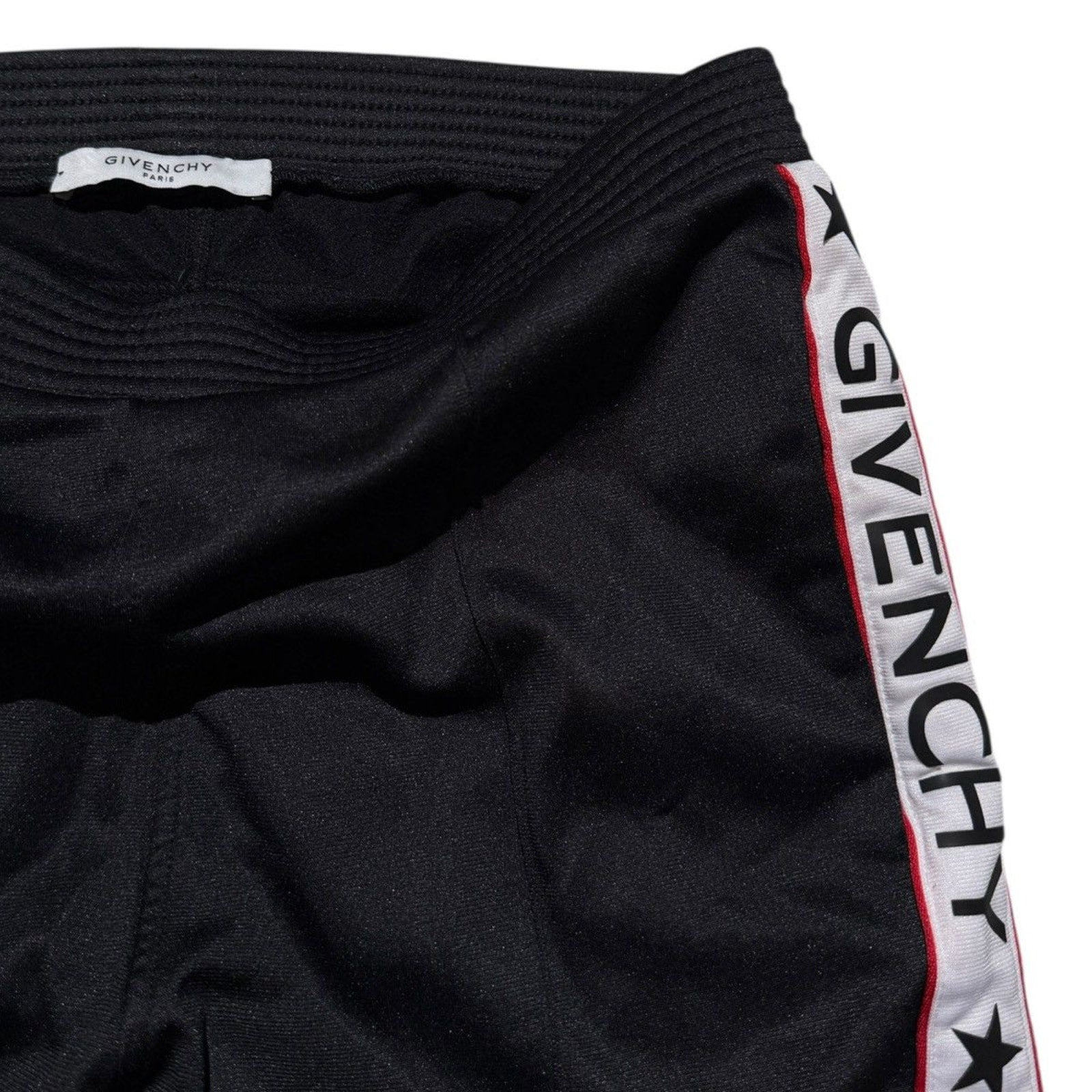 Logo side stripe track pants
