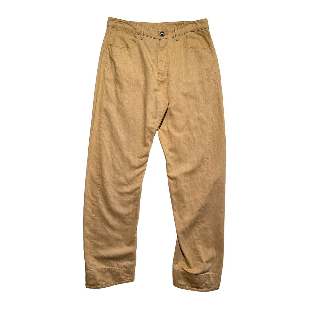 Linen blend pant