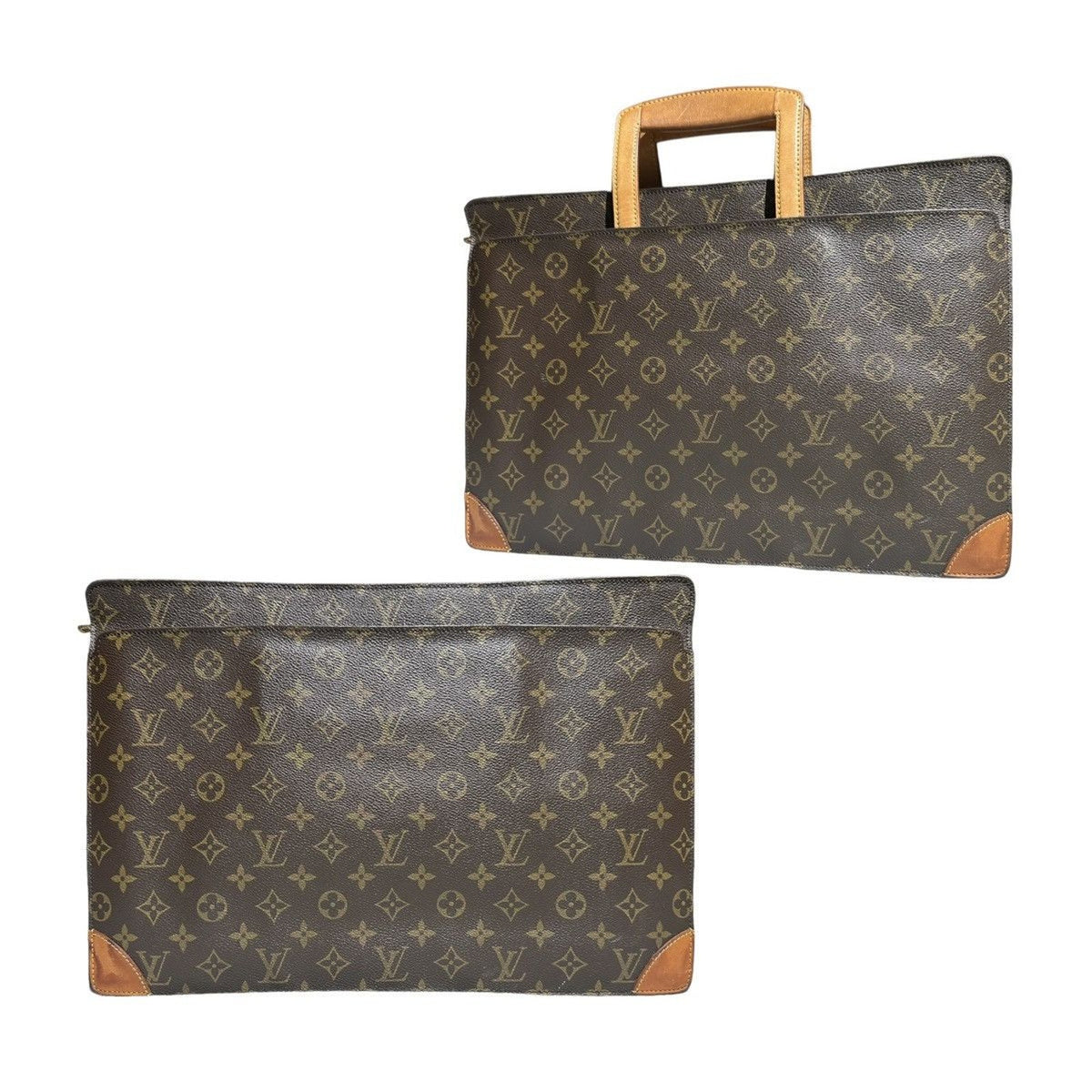 Monogram convertible briefcase/carry case