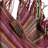 Multicolor woven scarf