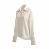 Sequin button down shirt