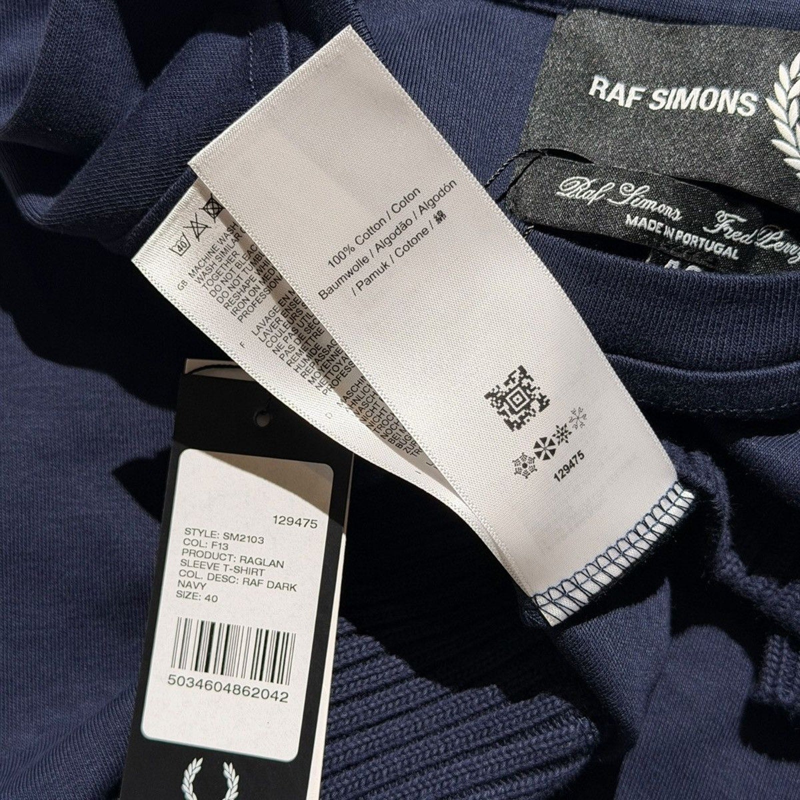 Ribbed accent tee