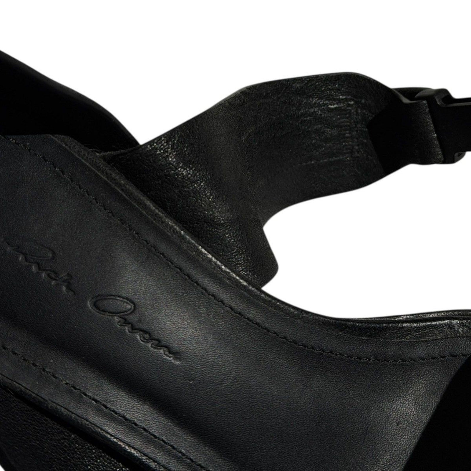 Platform gladiator kiss heel