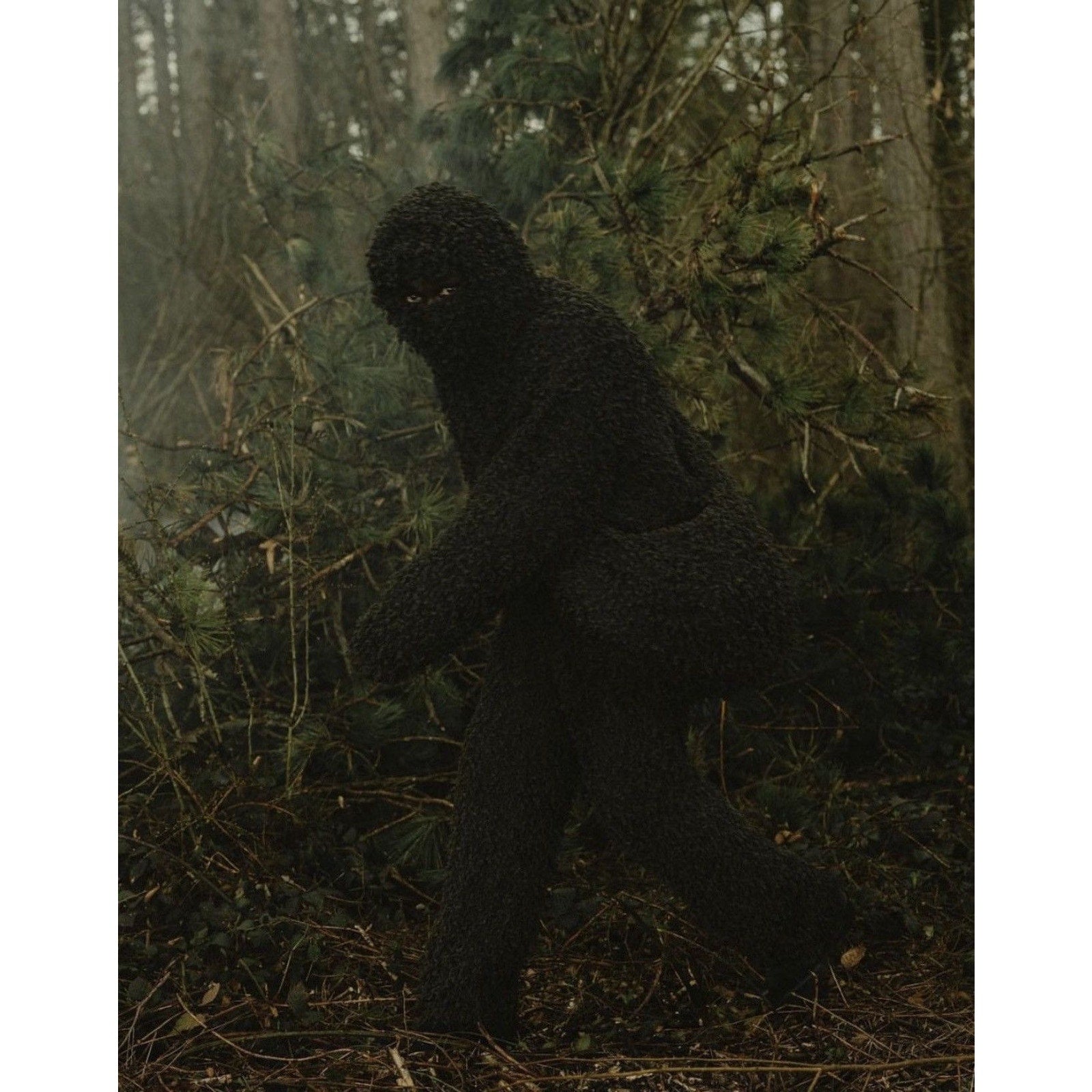 Roy Michael Ghillie adjustable fuzzy sweatpants
