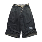 Baggy cuffed shorts