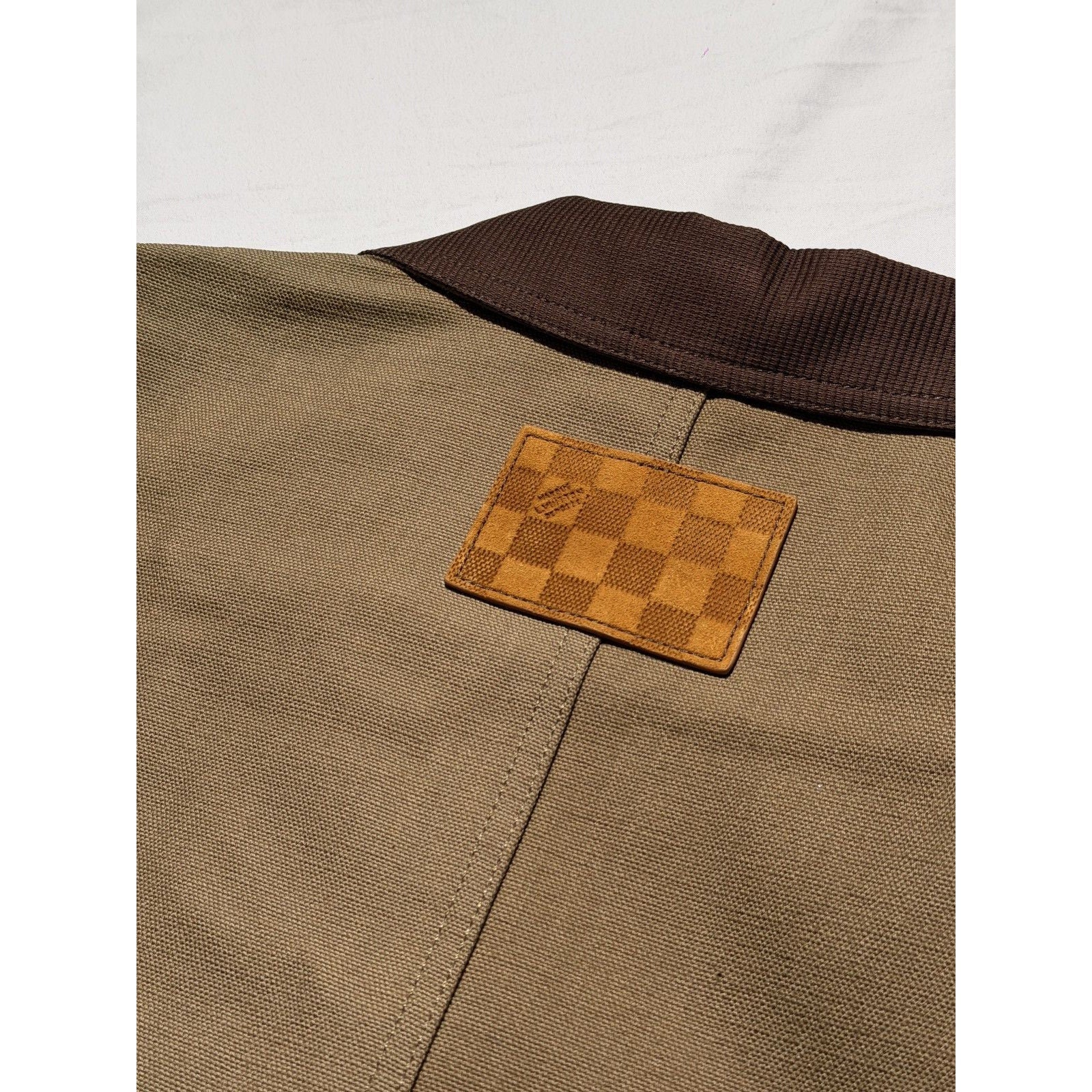 Workwear tailored canvas jacket