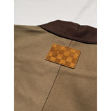 Workwear tailored canvas jacket