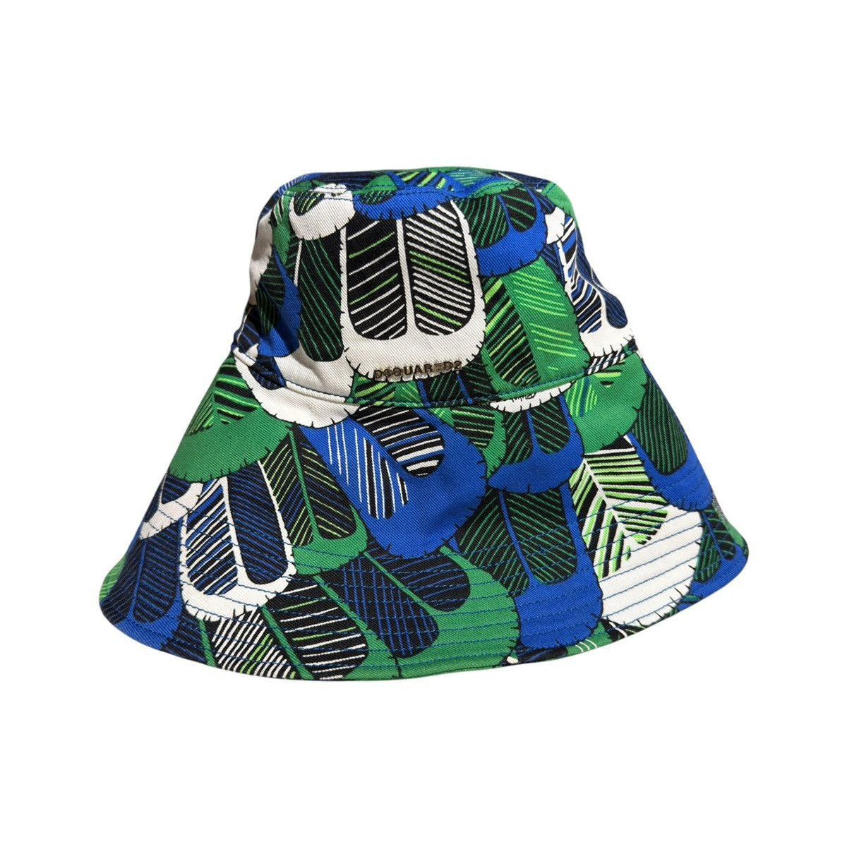 Botanical print bucket hat