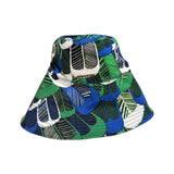 Botanical print bucket hat