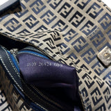 monogram baguette logo bag