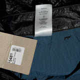 Nylon crinkled ultra wide pant