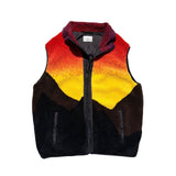 Fleece teddy sunset vest