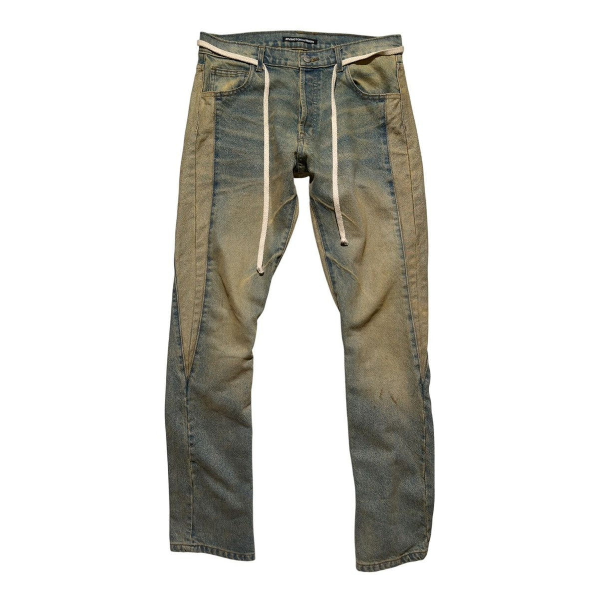 Repented flared jeans