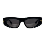 Gold trim sunglasses