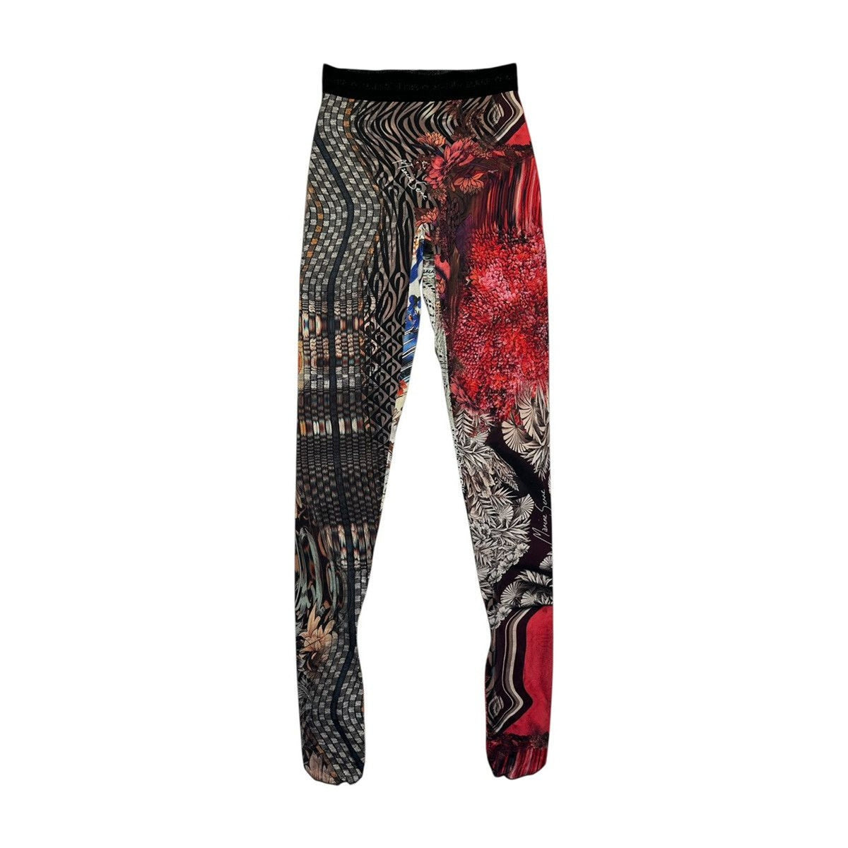 Mix print Stretch tights