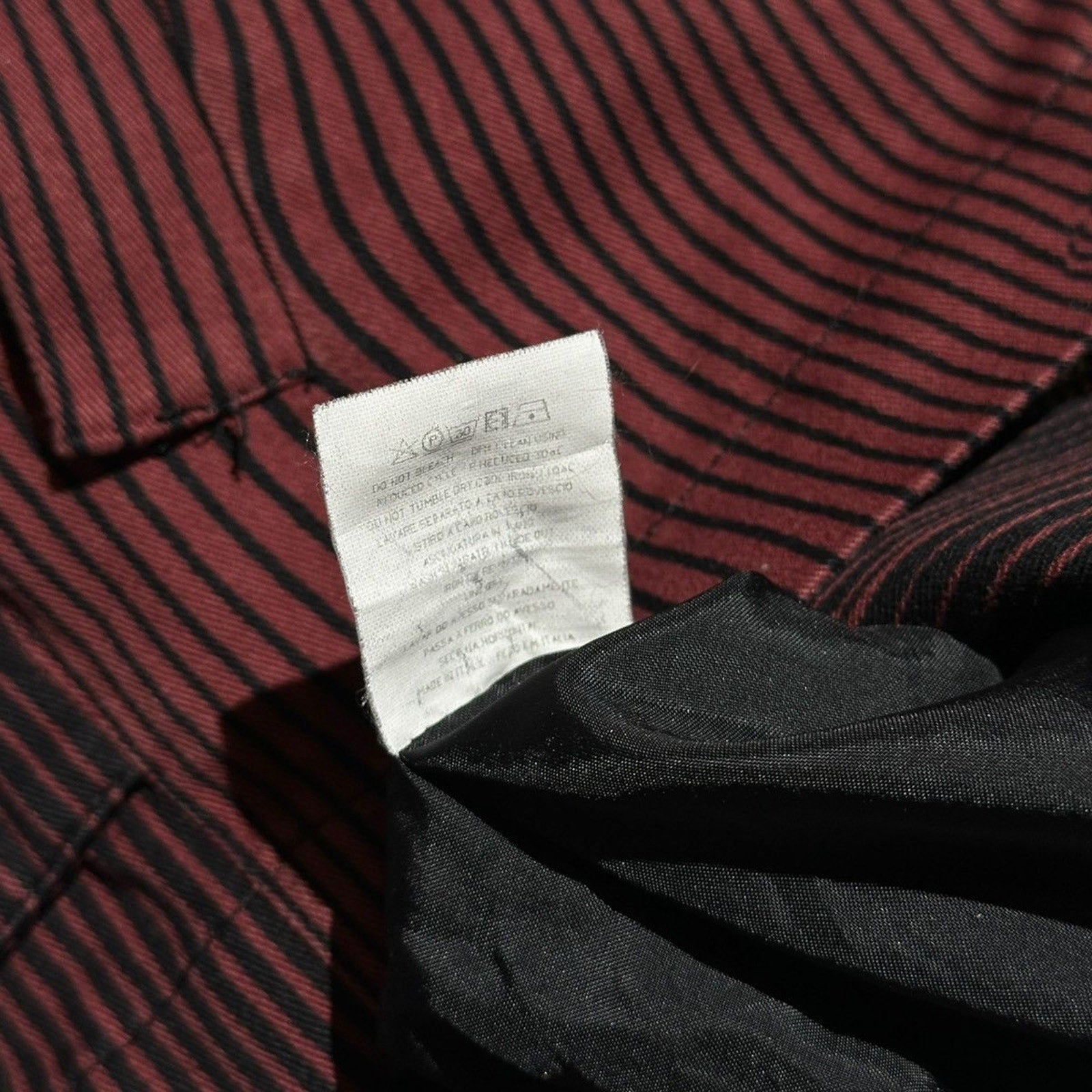 Cyberbaba illusion lines jacket
