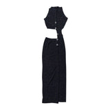 Stretch cut out dress