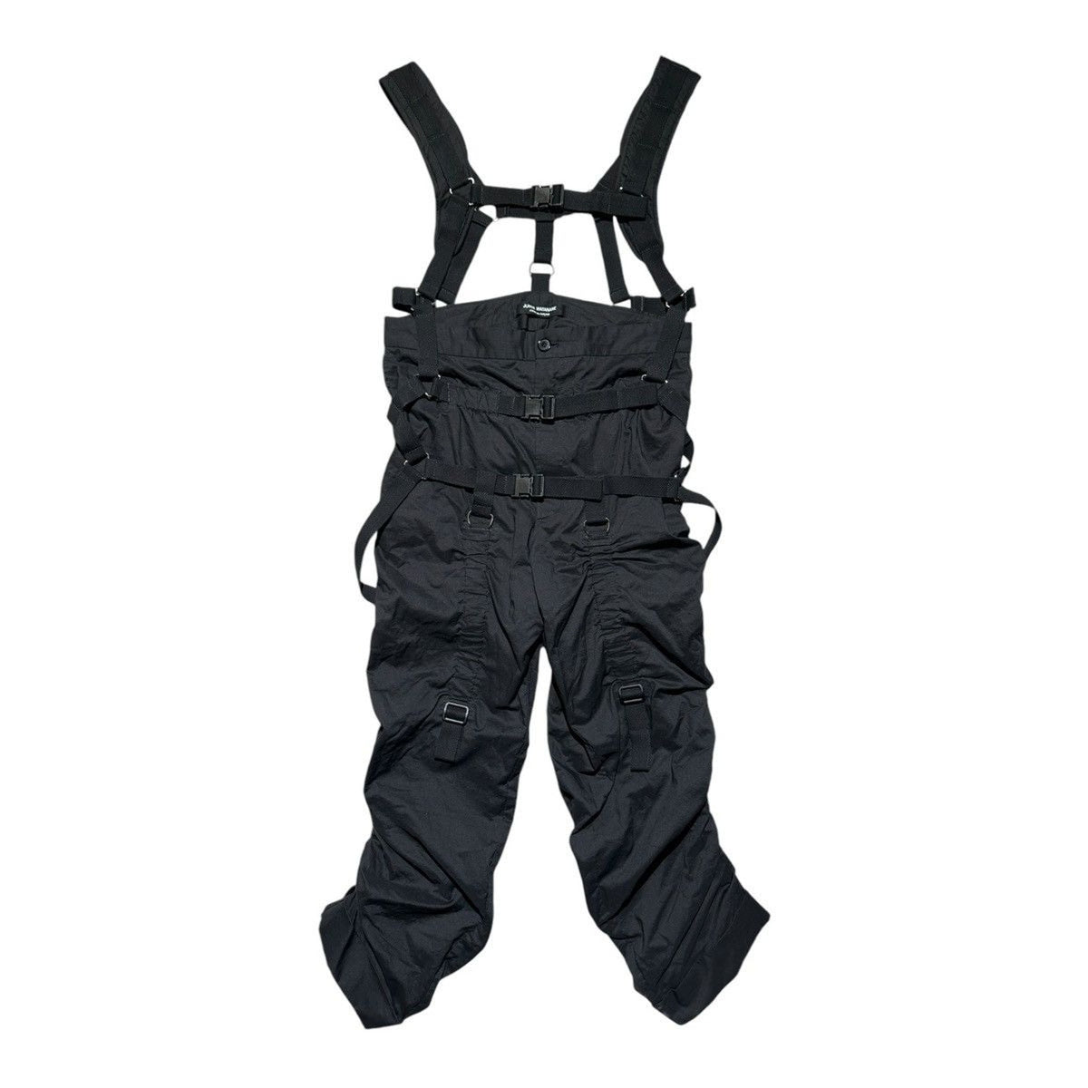 SS2003 Runway parachute bondage jumpsuit